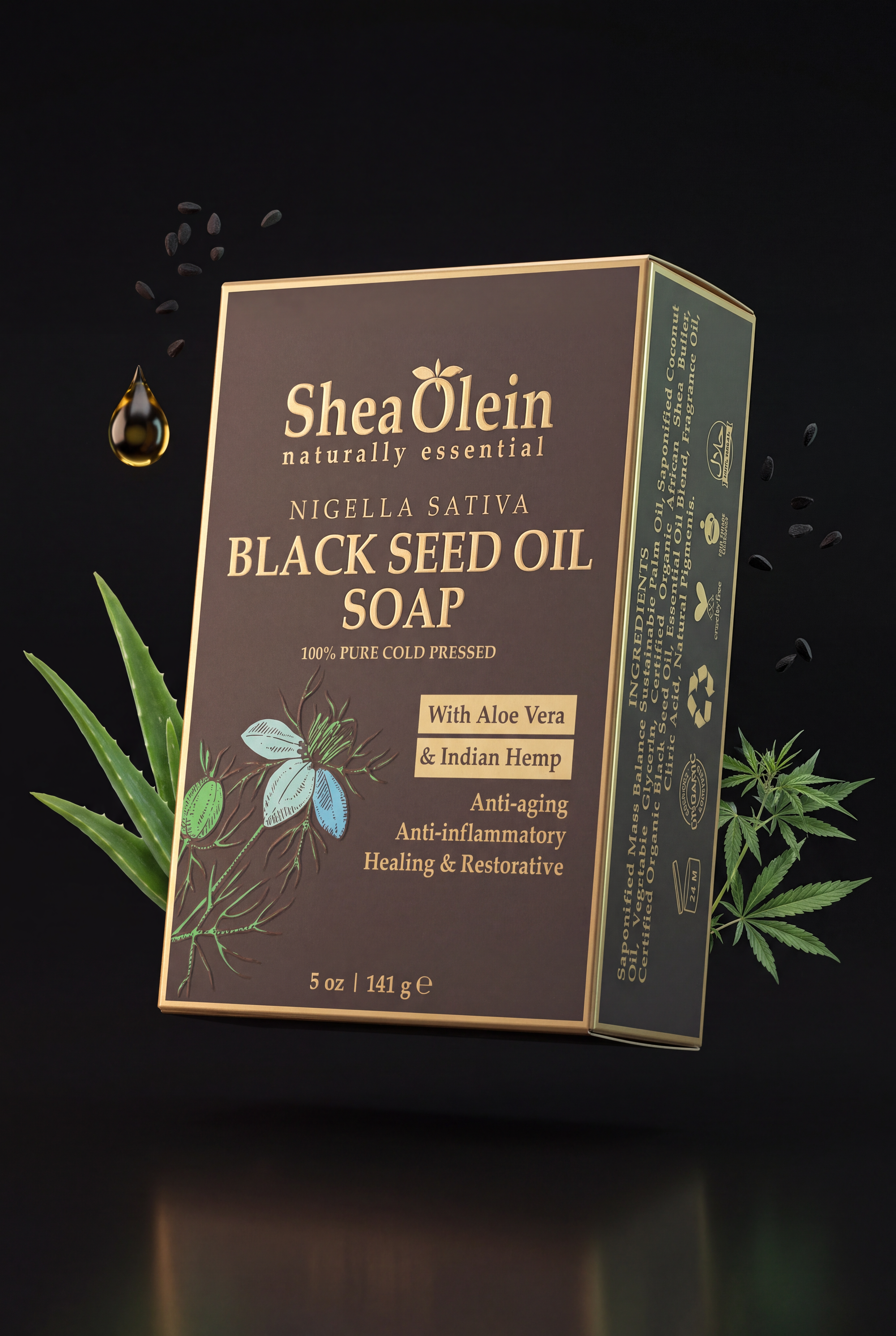 Black Seed Oil Nigella Sativa · 5 oz / 141 g by Shea Olein