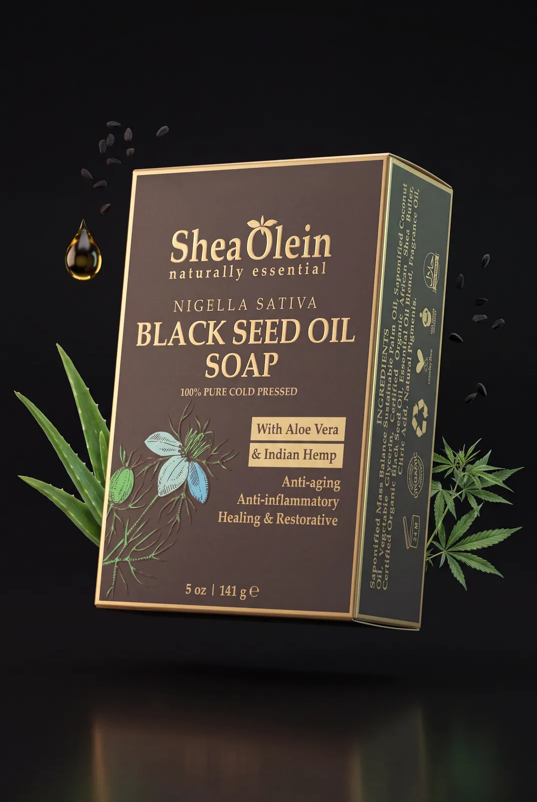 Black Seed Oil Nigella Sativa · 5 oz / 141 g by Shea Olein