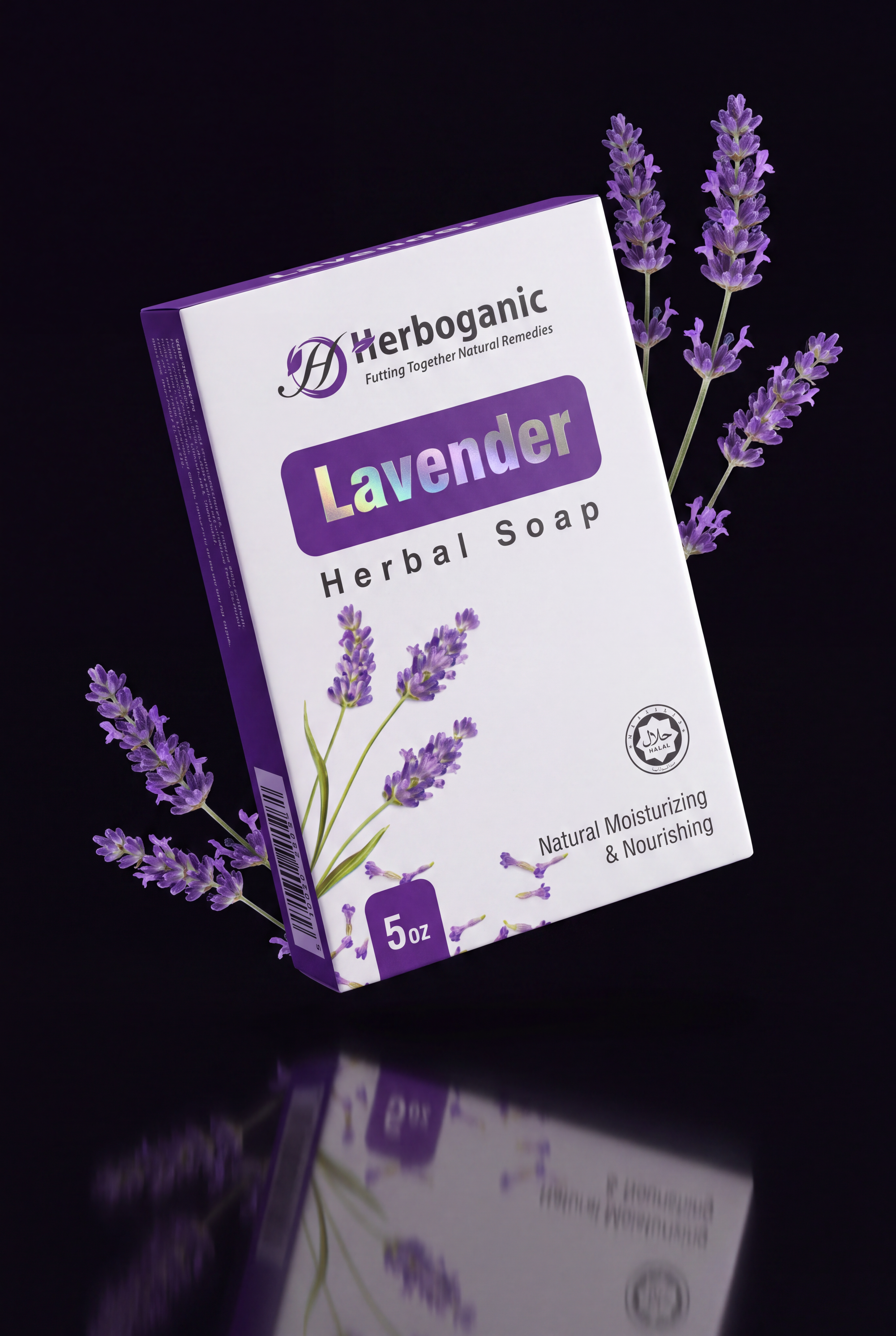 Lavender Herbal Soap · 5 oz by Herboganic