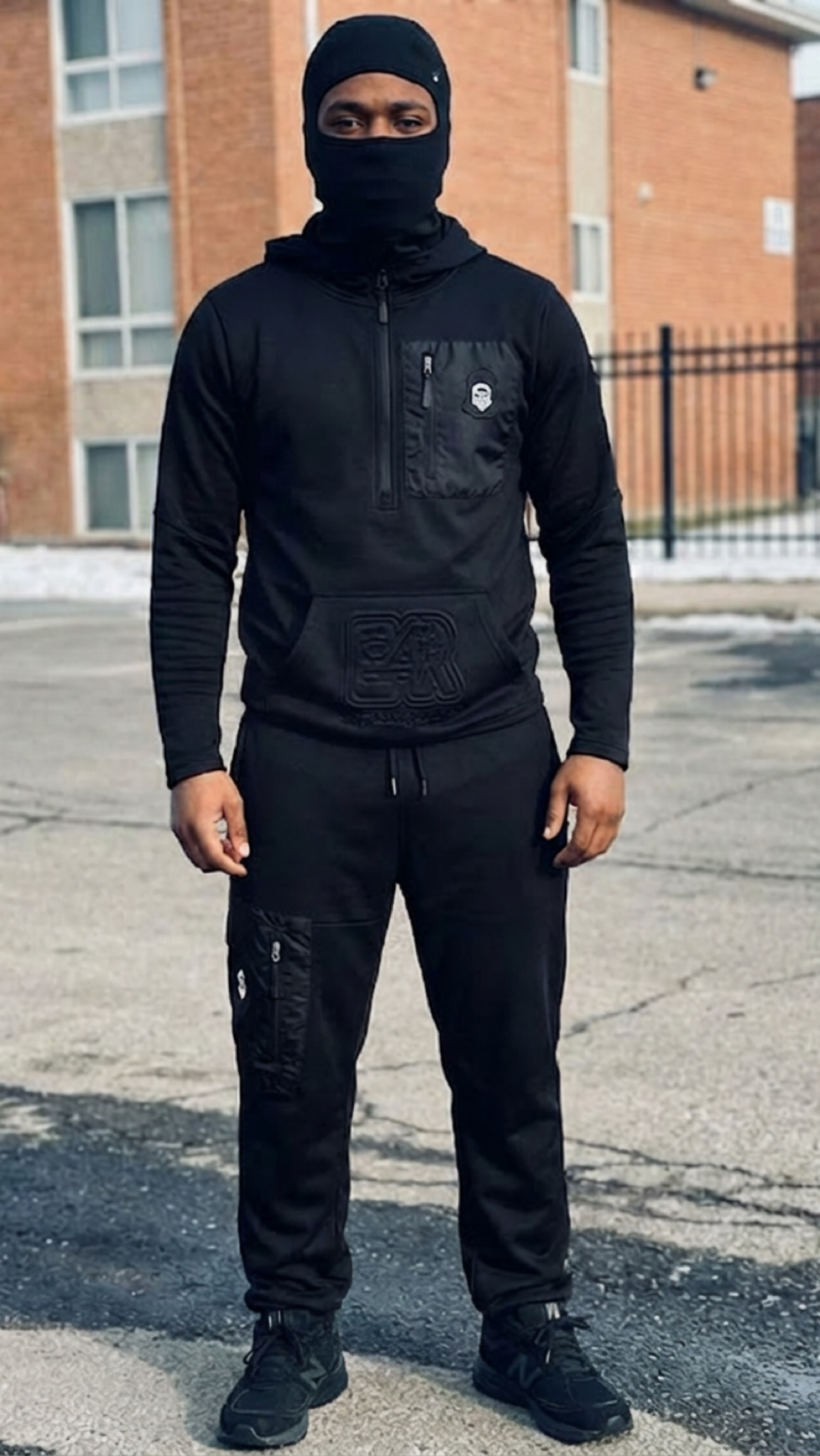 Full Black Ops — Tracksuit + Balaclava